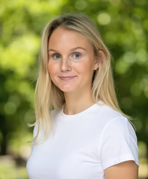 Eksempel på professionelt AI-headshot