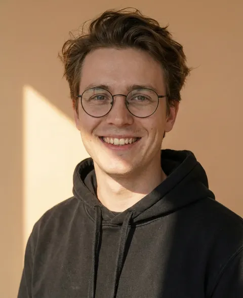 Eksempel på professionelt AI-headshot
