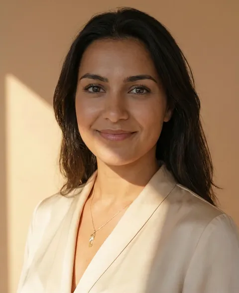 Eksempel på professionelt AI-headshot