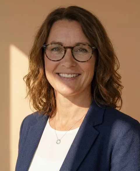 Eksempel på professionelt AI-headshot